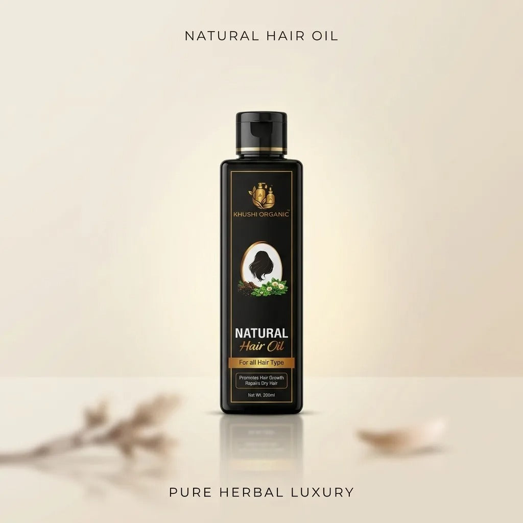 Organic Natural Herbal Hair Oil