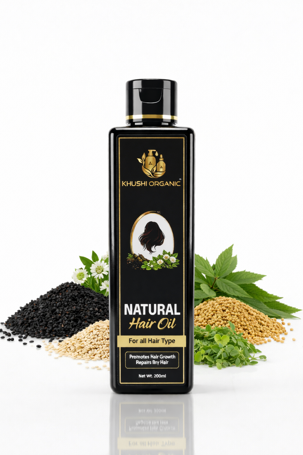 Organic Natural Herbal Hair Oil