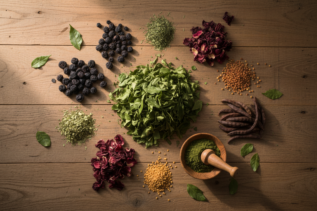 Herbal Mehandi Ingredients