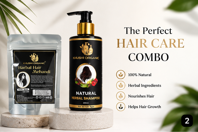 Combo - Shampoo + Mehandi (Family Pack)